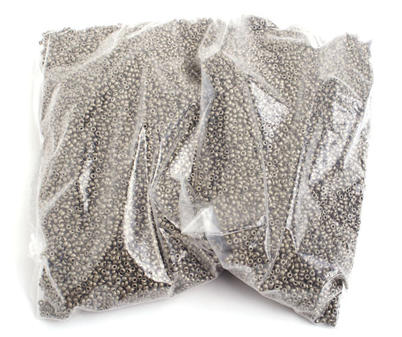 Czech Seed Beads 10/0 Metallic Brown Shades