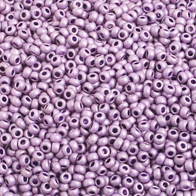 Czech Seed Beads 10/0 Metallic Pink/Purple Shades