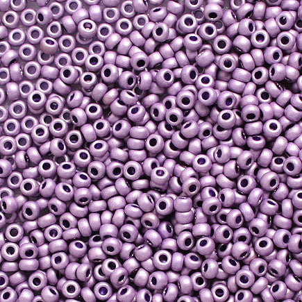 Czech Seed Beads 10/0 Metallic Pink/Purple Shades