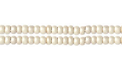 Czech Seed Beads 10/0 Metallic Silver Shades