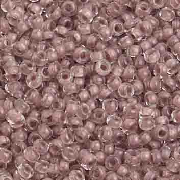 Czech Seed Beads 10/0 Color Lined Brown Shades