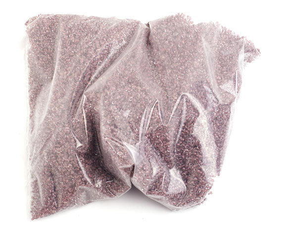 Czech Seed Beads 10/0 Color Lined Brown Shades