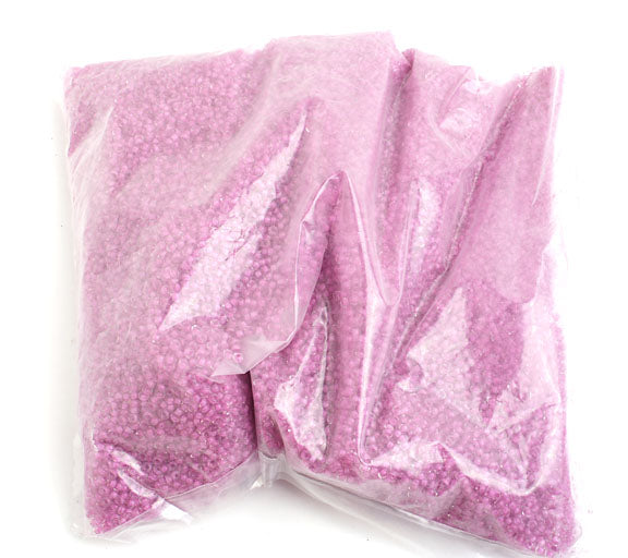 Czech Seed Beads 10/0 Color Lined Purple Shades