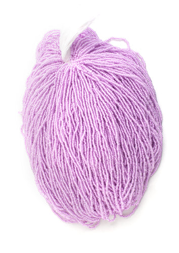 Czech Seed Beads 10/0 Color Lined Purple Shades
