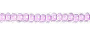 Czech Seed Beads 10/0 Color Lined Purple Shades