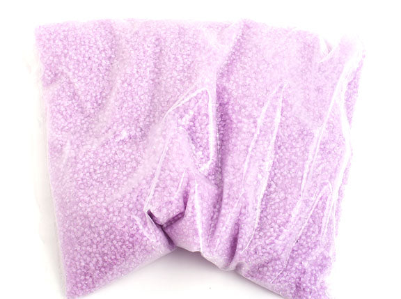 Czech Seed Beads 10/0 Color Lined Purple Shades