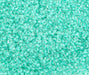 Czech Seed Beads 10/0 Color Lined Green Shades