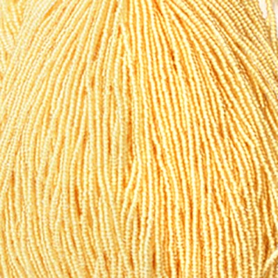 Czech Seed Beads 10/0 Color Lined Yellow/Orange Shades