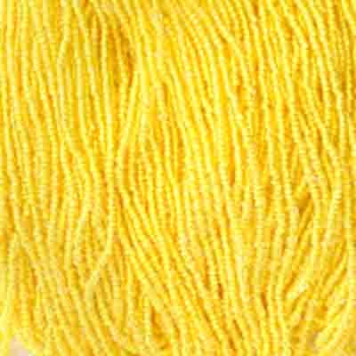 Czech Seed Beads 10/0 Color Lined Yellow/Orange Shades
