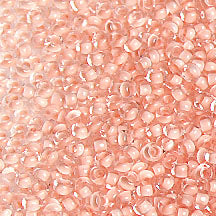 Czech Seed Beads 10/0 Color Lined Yellow/Orange Shades