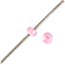 Czech Seed Beads 10/0 Color Lined Red/Pink Shades