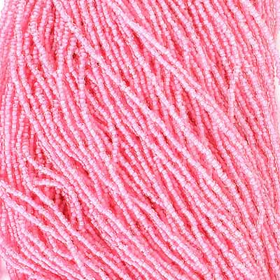 Czech Seed Beads 10/0 Color Lined Red/Pink Shades