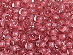 Czech Seed Beads 10/0 Color Lined Brown Shades