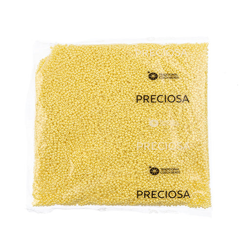 Czech Seed Beads 10/0 Permalux Dyed Chalk - Yellow Shades