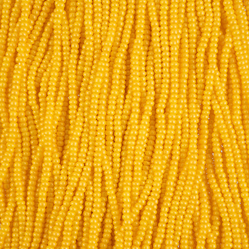 Czech Seed Beads 10/0 Permalux Dyed Chalk - Yellow Shades