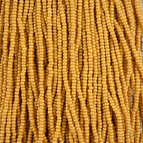 Czech Seed Beads 10/0 Permalux Dyed Chalk - Yellow Shades