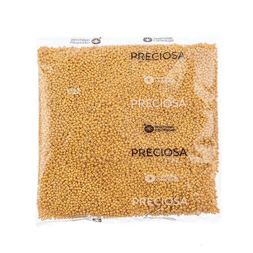 Czech Seed Beads 10/0 Permalux Dyed Chalk - Yellow Shades