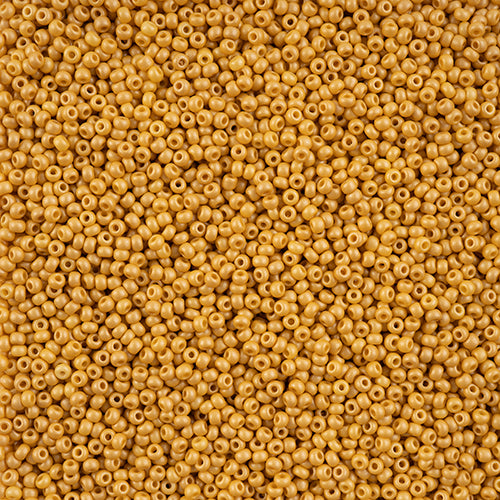 Czech Seed Beads 10/0 Permalux Dyed Chalk - Yellow Shades