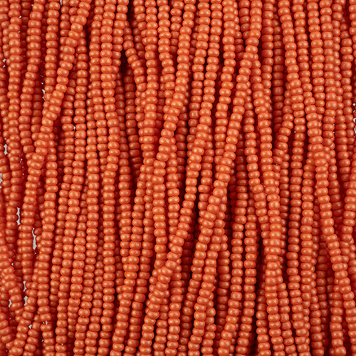 Czech Seed Beads 10/0 Permalux Dyed Chalk - Orange Shades