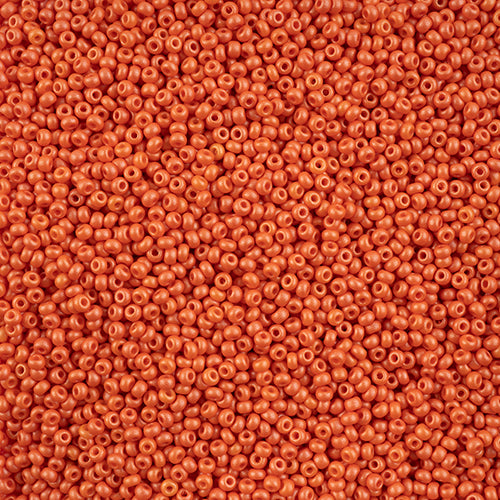 Czech Seed Beads 10/0 Permalux Dyed Chalk - Orange Shades