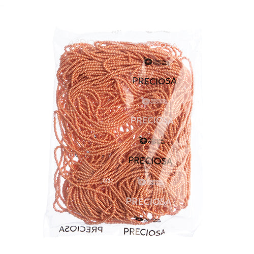 Czech Seed Beads 10/0 Permalux Dyed Chalk - Orange Shades