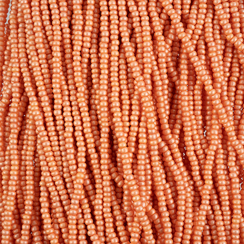 Czech Seed Beads 10/0 Permalux Dyed Chalk - Orange Shades