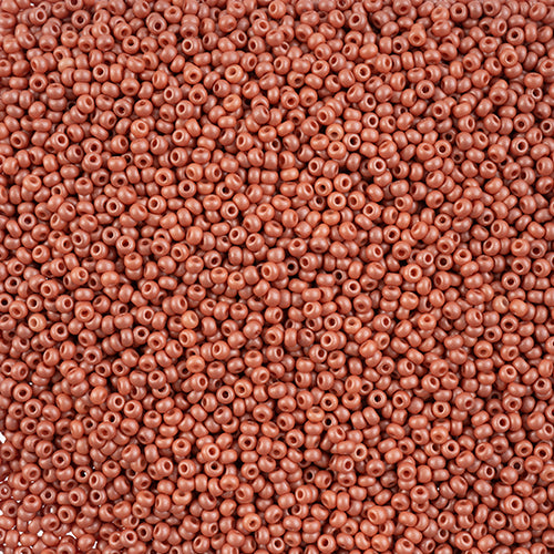 Czech Seed Beads 10/0 Permalux Dyed Chalk - Brown Shades