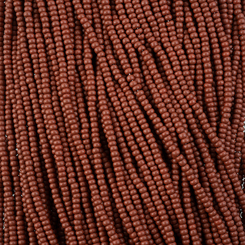 Czech Seed Beads 10/0 Permalux Dyed Chalk - Brown Shades