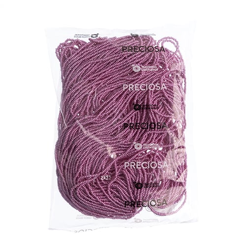 Czech Seed Beads 10/0 Permalux Dyed Chalk - Purple Shades