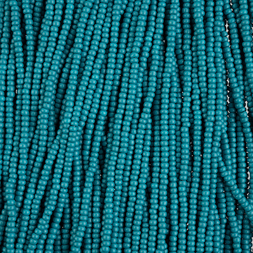 Czech Seed Beads 10/0 Permalux Dyed Chalk - Blue Shades