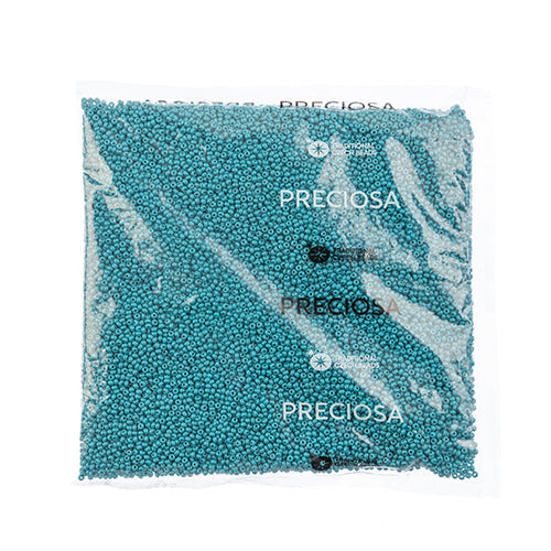 Czech Seed Beads 10/0 Permalux Dyed Chalk - Blue Shades