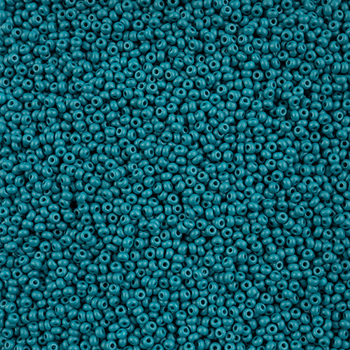 Czech Seed Beads 10/0 Permalux Dyed Chalk - Blue Shades