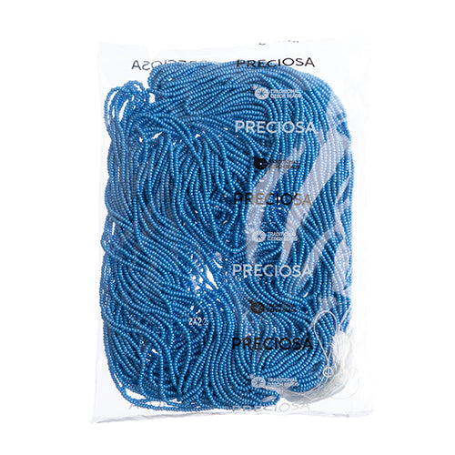 Czech Seed Beads 10/0 Permalux Dyed Chalk - Blue Shades