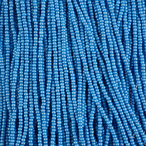 Czech Seed Beads 10/0 Permalux Dyed Chalk - Blue Shades
