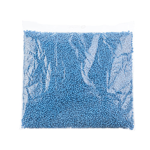 Czech Seed Beads 10/0 Permalux Dyed Chalk - Blue Shades