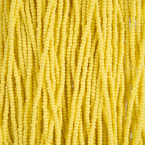 Czech Seed Beads 10/0 Permalux Dyed Chalk - Yellow Shades