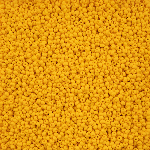 Czech Seed Beads 10/0 Permalux Dyed Chalk - Yellow Shades