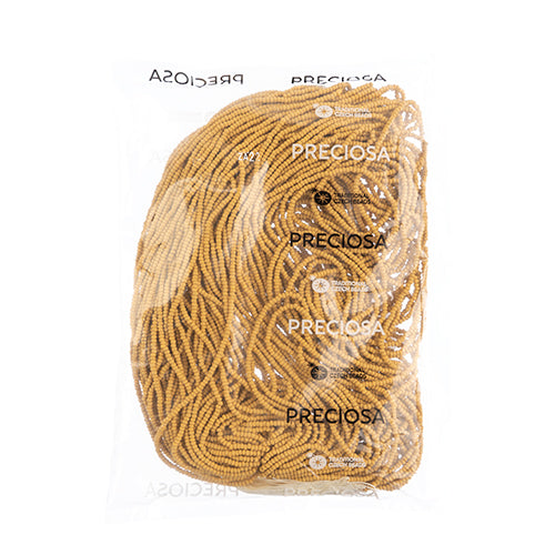 Czech Seed Beads 10/0 Permalux Dyed Chalk - Yellow Shades