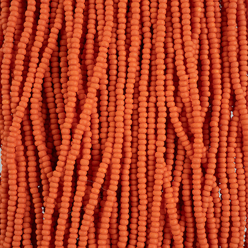Czech Seed Beads 10/0 Permalux Dyed Chalk - Orange Shades