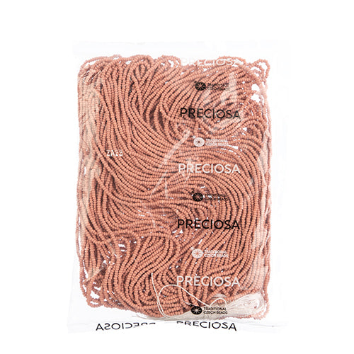 Czech Seed Beads 10/0 Permalux Dyed Chalk - Brown Shades