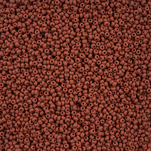 Czech Seed Beads 10/0 Permalux Dyed Chalk - Brown Shades