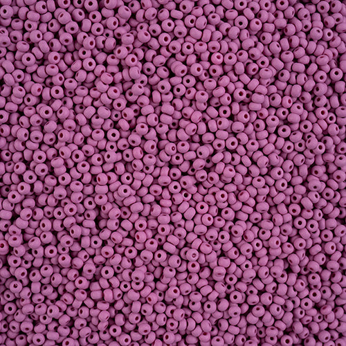 Czech Seed Beads 10/0 Permalux Dyed Chalk - Purple Shades