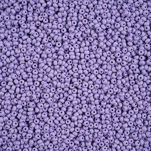 Czech Seed Beads 10/0 Permalux Dyed Chalk - Purple Shades