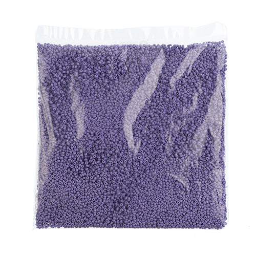Czech Seed Beads 10/0 Permalux Dyed Chalk - Purple Shades