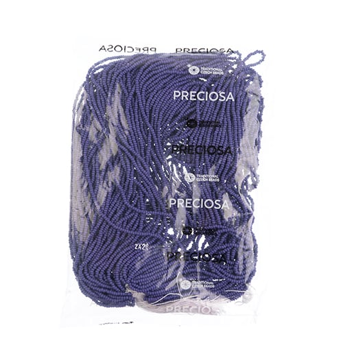 Czech Seed Beads 10/0 Permalux Dyed Chalk - Purple Shades