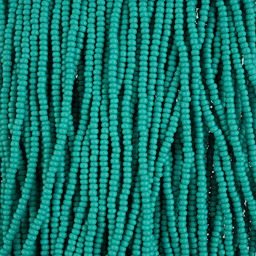 Czech Seed Beads 10/0 Permalux Dyed Chalk - Green Shades