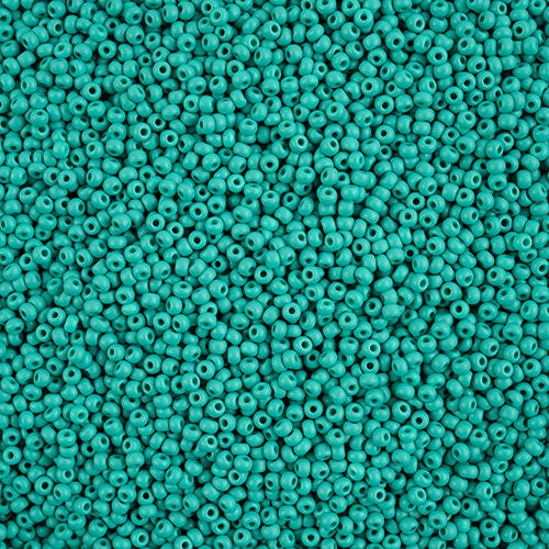 Czech Seed Beads 10/0 Permalux Dyed Chalk - Green Shades