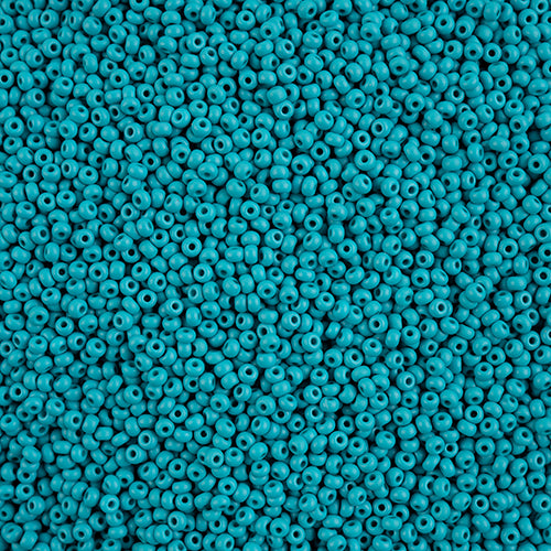 Czech Seed Beads 10/0 Permalux Dyed Chalk - Blue Shades
