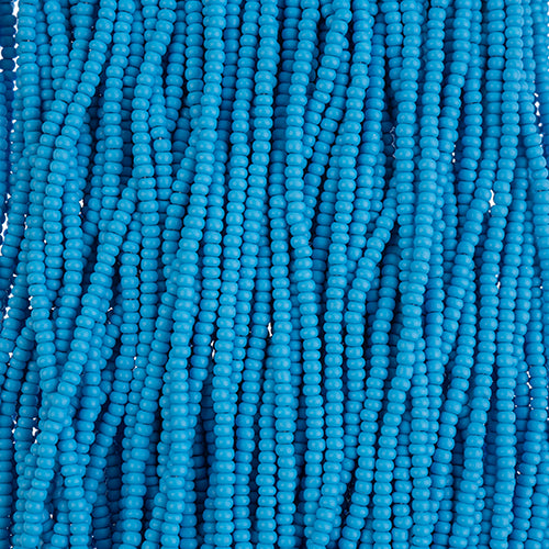 Czech Seed Beads 10/0 Permalux Dyed Chalk - Blue Shades