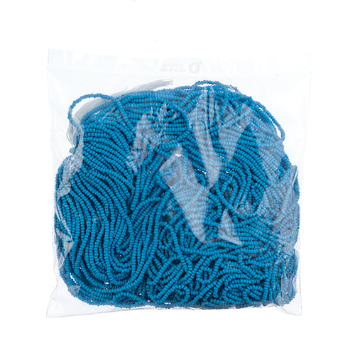 Czech Seed Beads 10/0 Permalux Dyed Chalk - Blue Shades